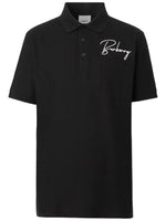 Burberry Signature Pique Cotton Polo Shirt - Premium Polo from Burberry - Just $495! Shop now at Sunset Boutique