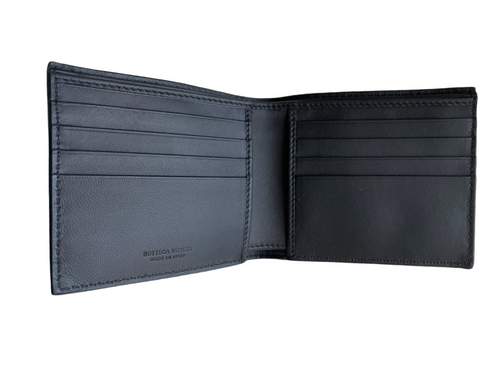 Bottega Veneta Intrecciato Nappa/Croc Leather Bifold Wallet - Premium Apparel & Accessories from Bottega Veneta - Just $625! Shop now at Sunset Boutique