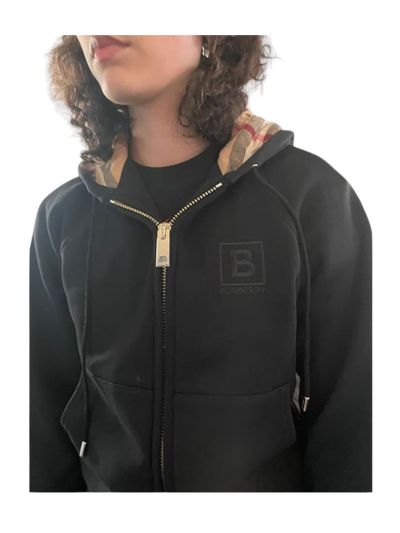 Burberry zip up hoodie womens shop