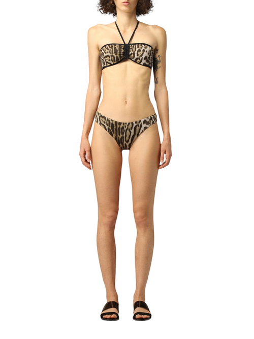 Roberto Cavalli Beige Bikini Swimwear Set - Premium Swimwear from Roberto Cavalli - Just $155! Shop now at Sunset Boutique