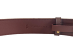 Fendi Chestnut Brown FF  Jacquard fabric belt