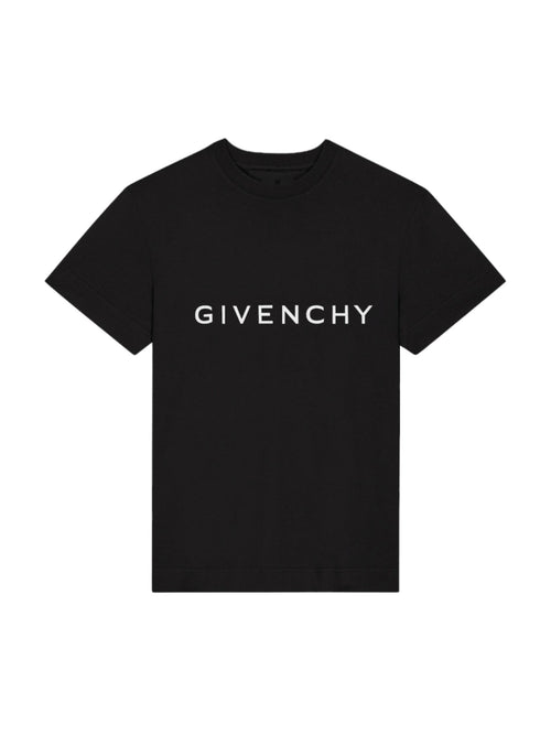 Givenchy Printed Archetype Logo T-Shirt, Black Slim Fit - Premium T-Shirt from Givenchy - Just $345! Shop now at Sunset Boutique