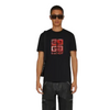 Givenchy 4G Multicolor slim fit t-shirt in cotton, Black