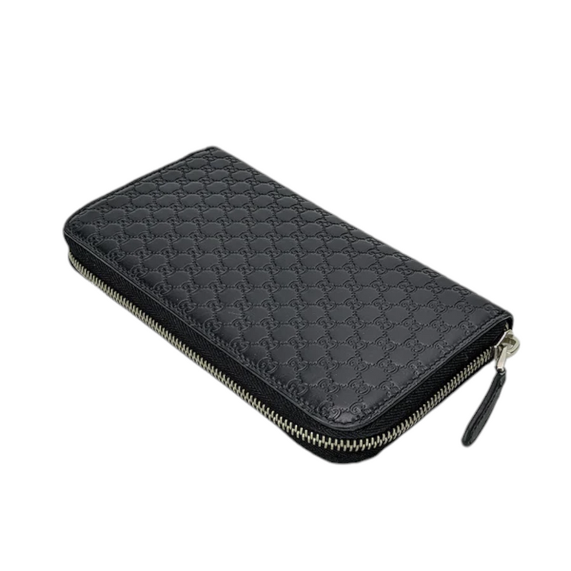 Gucci Microguccissima Zip-Around Wallet, Black - Premium Wallet from Gucci - Just $795! Shop now at Sunset Boutique