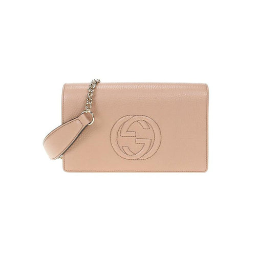 Gucci Soho Mini Chain Bag, Beige - Premium  from Gucci - Just $1395! Shop now at Sunset Boutique
