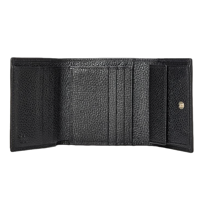 Gucci Soho Flap Small Wallet, Black