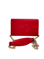Gucci Soho Mini Chain Bag, Red - Premium Handbag & Wallet Accessories from Gucci - Just $1395! Shop now at Sunset Boutique