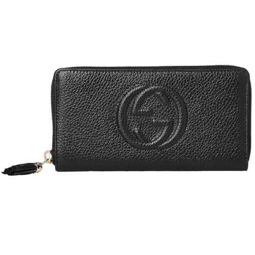 Gucci Soho Zip-Around Long Wallet, Black - Premium  from Gucci - Just $795! Shop now at Sunset Boutique