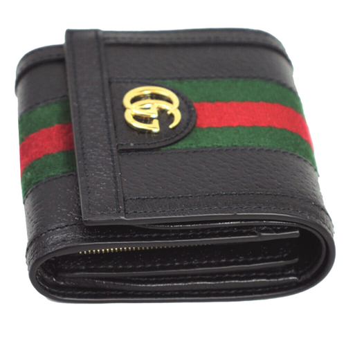 Gucci Ophidia GG Small Flap Wallet, Black - Premium Wallets from Gucci - Just $825! Shop now at Sunset Boutique