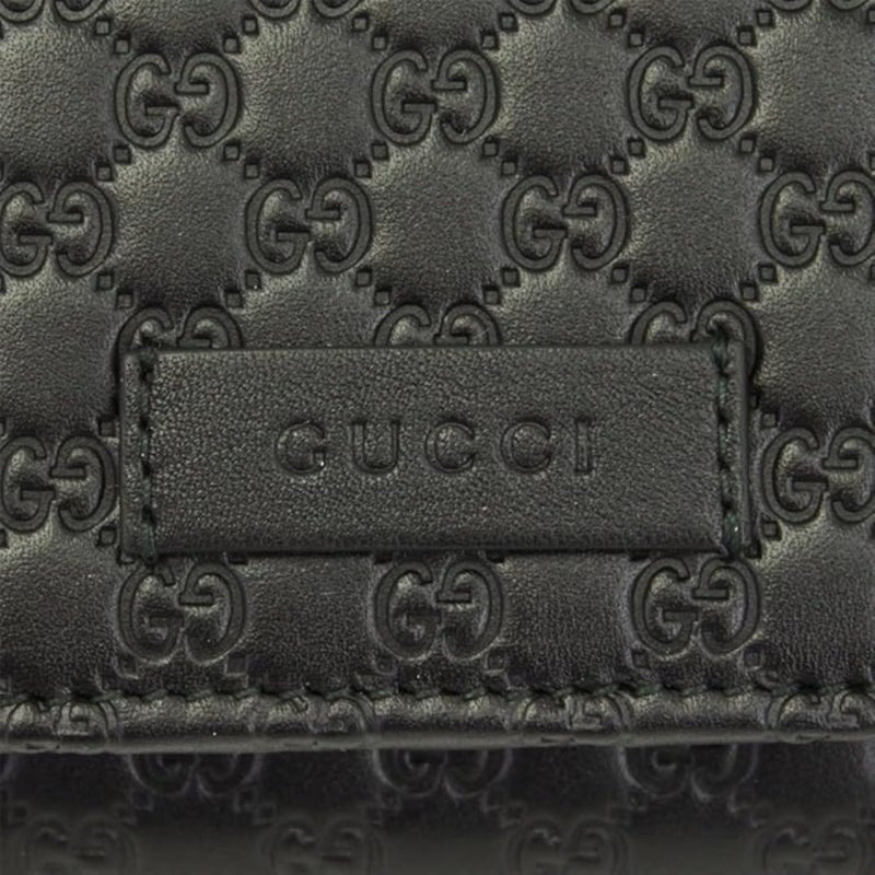 Gucci Microguccissima Leather Long Wallet, Black - Premium Wallet from Gucci - Just $745! Shop now at Sunset Boutique