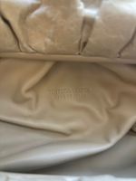 Bottega Veneta  Kraft-Paper-Like Shoulder Pouch, Tan - Premium Handbag from Bottega Veneta - Just $1445! Shop now at Sunset Boutique