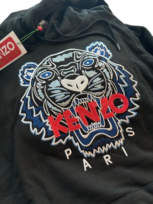 Kenzo Classic Tiger Black Hoodie - Premium Hoodie from Kenzo - Just $345! Shop now at Sunset Boutique