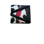 Alexander McQueen MCQ Graffiti All Over Print Leather Multicolor Bifold Wallet - Premium Wallet from Alexander McQueen - Just $395! Shop now at Sunset Boutique