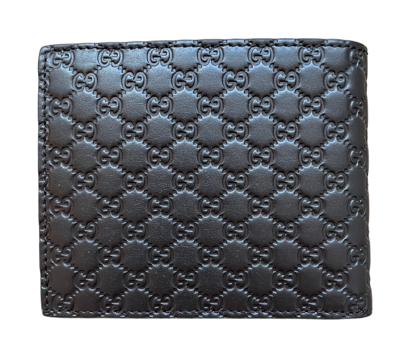 Gucci Microguccissima Signature Leather Bifold Wallet, Dark Brown - Premium Wallets from Gucci - Just $595! Shop now at Sunset Boutique
