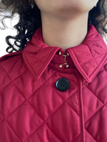 Burberry Women Quilted Thermoregulated Jacket, Red - Premium Jacket from Burberry - Just $975! Shop now at Sunset Boutique