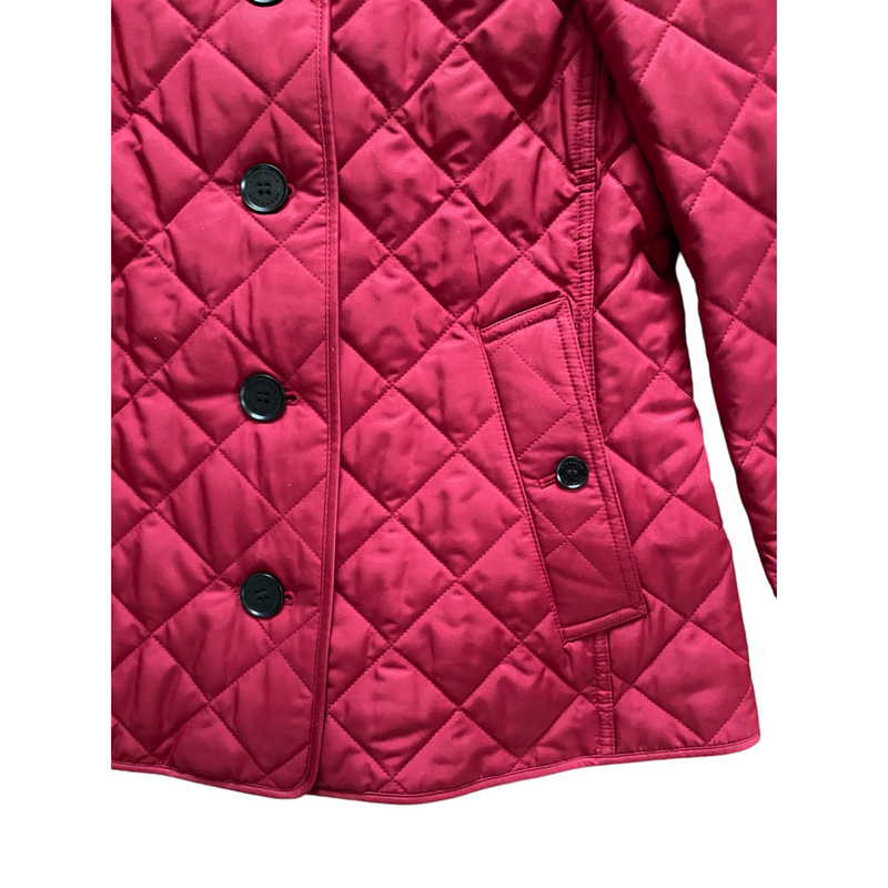 Burberry Women Frankby Quilted Jacket, Red - Premium Jacket from Burberry - Just $975! Shop now at Sunset Boutique
