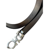 Salvatore Ferragamo Reversible/Adjustable Belt Brushed Silver Buckle