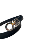 Salvatore Ferragamo Reversible/Adjustable Belt Polished Silver Buckle - Premium Belts from SALVATORE FERRAGAMO - Just $525! Shop now at Sunset Boutique