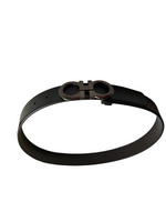 Salvatore Ferragamo Reversible/Adjustable Belt Brushed Ruthenium Buckle - Premium Belts from SALVATORE FERRAGAMO - Just $525! Shop now at Sunset Boutique