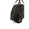 Jimmy Choo Varenne Bowling Smooth Black Calf Skin Small Shoulder Bag