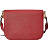 Prada 1BD217 Crossbody Bag Saffiano Leather, Fire Red
