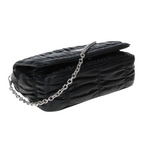 Prada 1BD289 Pattina Gaufre Nappa Leather, Black