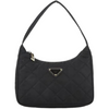 Prada Quilted Fabric Hobo Shoulder Bag, Black - Premium Handbag from Prada - Just $1995! Shop now at Sunset Boutique