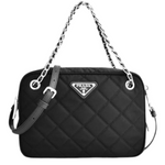 Prada  Nylon Quilted Medium Crossbody Bag, Black - Premium Handbag from Prada - Just $1995! Shop now at Sunset Boutique