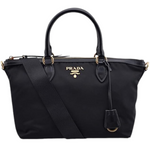 Prada Nylon Satchel Handbag, Black - Premium Handbag from Prada - Just $2095! Shop now at Sunset Boutique