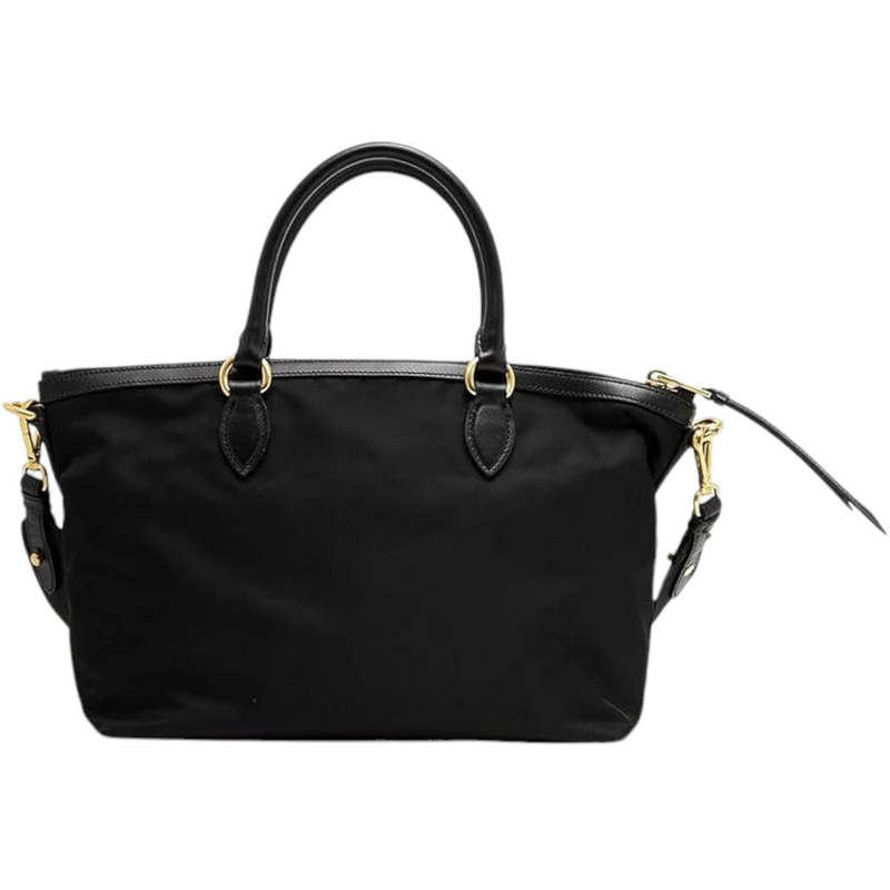 Prada Nylon Satchel Handbag, Black - Premium Handbag from Prada - Just $2095! Shop now at Sunset Boutique