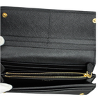 Prada Nylon Long  Flap Wallet, Black - Premium Wallet from Prada - Just $945! Shop now at Sunset Boutique