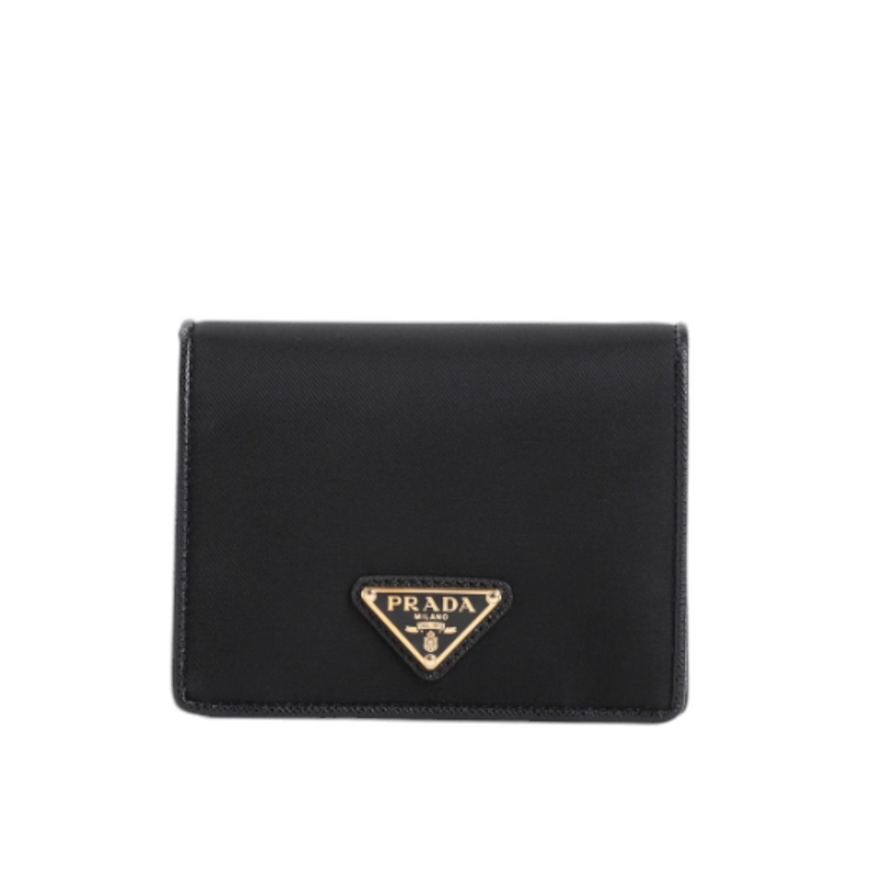 Prada Small Nylon Bifold Wallet, Black - Premium Wallet from Prada - Just $795! Shop now at Sunset Boutique