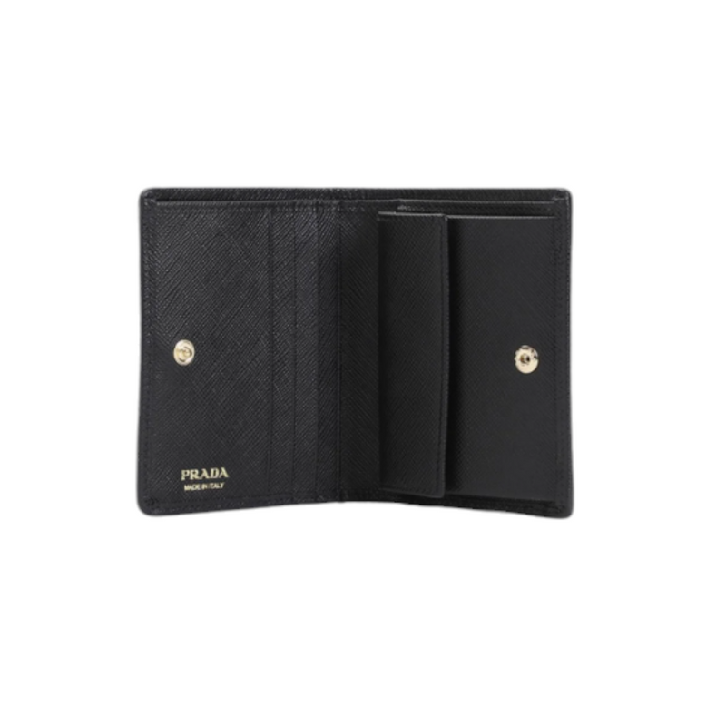 Prada Small Nylon Bifold Wallet, Black - Premium Wallet from Prada - Just $795! Shop now at Sunset Boutique