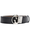 Gucci  GG Interlocking Reversible Belt Black/ Brown
