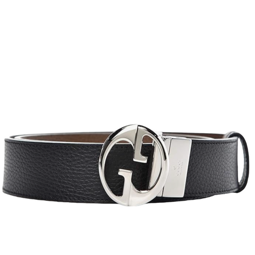 Gucci  GG Interlocking Reversible Belt Black/ Brown - Premium Belts from Gucci - Just $675! Shop now at Sunset Boutique