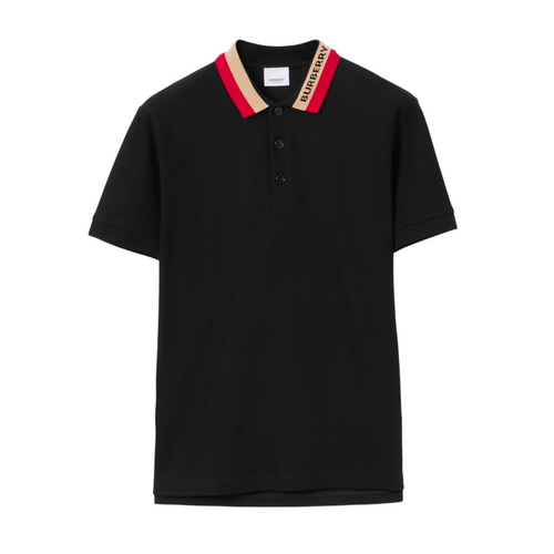 Burberry Logo Detail Cotton Piqué Polo Shirt - Premium Polo Shirt from Burberry - Just $645! Shop now at Sunset Boutique