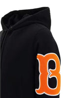 Burberry TB Logo Black Cotton Hoodie - Premium Hoodie from Burberry - Just $445! Shop now at Sunset Boutique