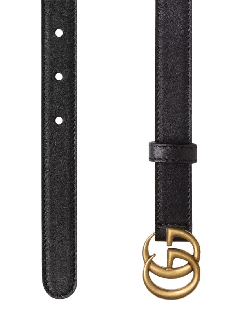 Gucci GG Marmont Ladies Thin Belt, Black - Premium Belt from Gucci - Just $420! Shop now at Sunset Boutique