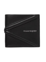 Alexander McQueen The Harness Billfold Wallet, Black - Premium Wallet from Alexander McQueen - Just $495! Shop now at Sunset Boutique