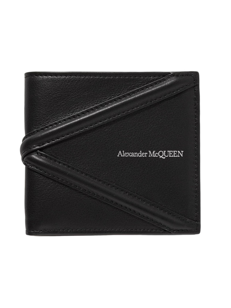 Alexander McQueen The Harness Billfold Wallet, Black - Premium Wallet from Alexander McQueen - Just $495! Shop now at Sunset Boutique