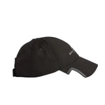 Balenciaga Activewear Reflective Logo Black Baseball Cap