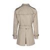 Burberry Mens "Britton" Short Trench Coat, Stone