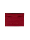 Alexander McQueen Women's Skull Card Holder, Red - Sunset Boutique