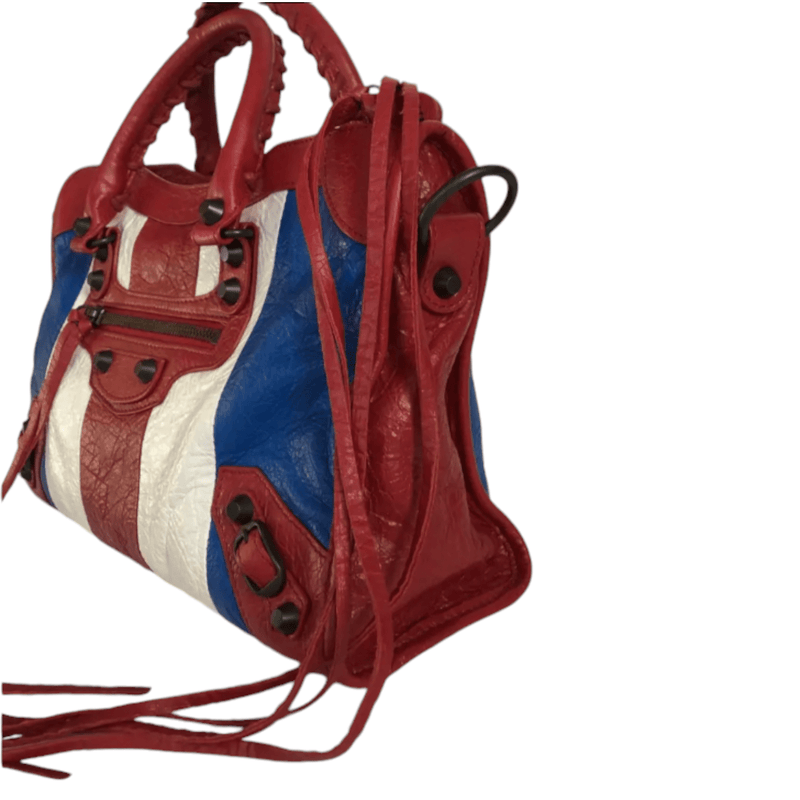 Balenciaga City Classic AJ Small Motorcycle Bag - Sunset Boutique