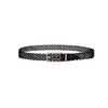 Bottega Veneta Macramé Woven Belt, Black - Sunset Boutique