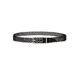 Bottega Veneta Macramé Woven Belt, Black - Sunset Boutique