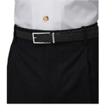 Bottega Veneta Macramé Woven Belt, Black - Sunset Boutique