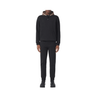 Burberry Signature Check - Pattern Paneled Track Pants, Black, Size Small - Sunset Boutique