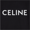 Celine Women Loose T-Shirt In Cotton Jersey with CELINE logo - Sunset Boutique