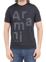 Emporio Armani All Over Logo T-Shirt - Sunset Boutique